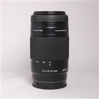 Used Sony Alpha 75-300mm f4.5-5.6 Zoom Lens
