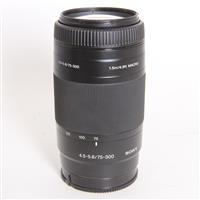 Used Sony Alpha 75-300mm f4.5-5.6 Zoom Lens