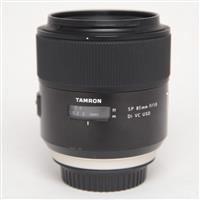 Used Tamron SP 85mm f/1.8 Di VC USD Telephoto Prime Lens Canon EF