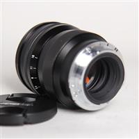 Used Voigtlander 75mm f1.5 VM ASPH Vintage Line Nokton Black Lens