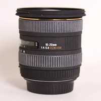 Used Sigma 10-20mm f/4-5.6 EX DC HSM Canon