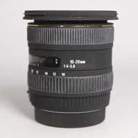 Used Sigma 10-20mm f/4-5.6 EX DC HSM Canon