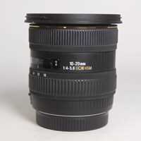 Used Sigma 10-20mm f/4-5.6 EX DC HSM Canon