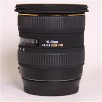 Used Sigma 10-20mm f/4-5.6 EX DC HSM Canon