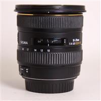 Used Sigma 10-20mm f/4-5.6 EX DC HSM Canon
