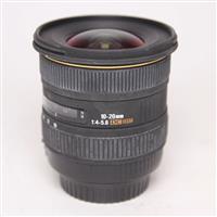 Used Sigma 10-20mm f/4-5.6 EX DC HSM Canon