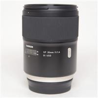 Used Tamron SP 35mm f/1.4 Di USD Prime Lens Canon EF