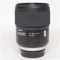 Used Tamron SP 35mm f/1.4 Di USD Prime Lens Nikon F