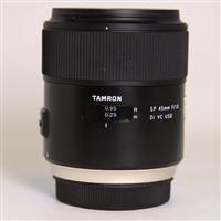 Used Tamron SP 45mm f/1.8 Di VC USD Prime Lens Canon EF