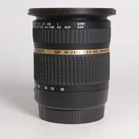 Used Tamron SP AF 10-24mm f/3.5-4.5 Di II LD ASP IF Lens - Canon Fit