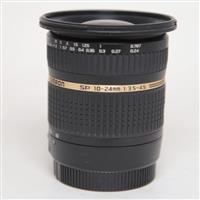 Used Tamron SP AF 10-24mm f/3.5-4.5 Di II LD ASP IF Lens - Canon Fit