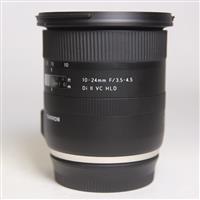 Used Tamron 10-24mm f/3.5-4.5 Di II VC HLD Lens Canon EF