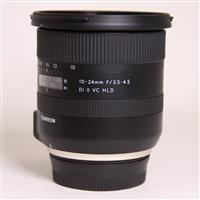 Used Tamron 10-24mm f/3.5-4.5 Di II VC HLD Lens Nikon F