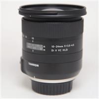 Used Tamron 10-24mm f/3.5-4.5 Di II VC HLD Lens Nikon F