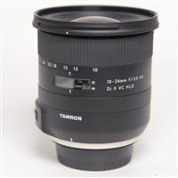 Used Tamron 10-24mm f/3.5-4.5 Di II VC HLD Lens Nikon F