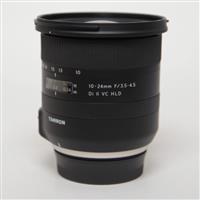 Used Tamron 10-24mm f/3.5-4.5 Di II VC HLD Lens Nikon F