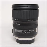 Used Tamron SP 24-70mm f/2.8 Di VC USD G2 Lens Canon EF