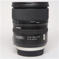 Used Tamron SP 24-70mm f/2.8 Di VC USD G2 Lens Canon EF