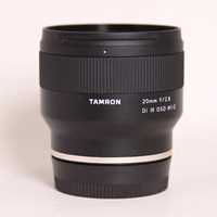 Used Tamron 20mm f/2.8 DI III OSD Lens - Sony FE fit