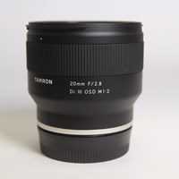 Used Tamron 20mm f/2.8 DI III OSD Lens - Sony FE fit