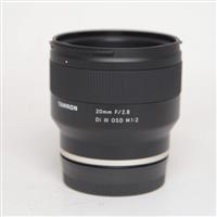 Used Tamron 20mm f/2.8 DI III OSD Lens - Sony FE fit