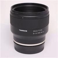 Used Tamron 24mm f/2.8 DI III OSD Lens - Sony FE fit