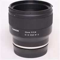 Used Tamron 24mm f/2.8 DI III OSD Lens - Sony FE fit