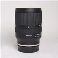 Used Tamron 17-28mm f/2.8 Di III RXD Lens Sony FE