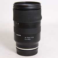 Used Tamron 28-75mm f/2.8 Di III RXD Lens Sony FE