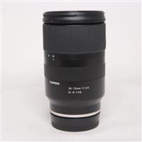 Used Tamron 28-75mm f/2.8 Di III RXD Lens Sony FE