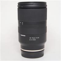Used Tamron 28-75mm f/2.8 Di III RXD Lens Sony FE