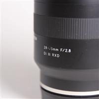 Used Tamron 28-75mm f/2.8 Di III RXD Lens Sony FE