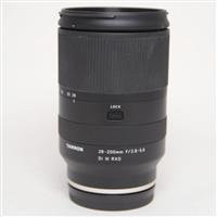 Used Tamron 28-200mm F2.8-5.6 Di III RXD - Sony FE