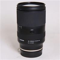 Used Tamron 28-200mm F2.8-5.6 Di III RXD - Sony FE