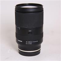 Used Tamron 28-200mm F2.8-5.6 Di III RXD - Sony FE