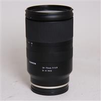 Used Tamron 28-75mm f/2.8 Di III VXD G2 Lens for Sony E
