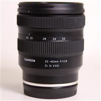 Used Tamron 20-40mm f/2.8 Di III VXD Lens for Sony E