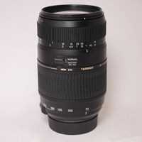 Used Tamron AF 70-300mm f/4-5.6 Di LD Macro 1:2 Lens Canon EF