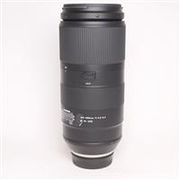 Used Tamron 100-400mm f/4.5-6.3 Di VC USD Lens Nikon F