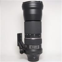 Used Tamron SP 150-600mm f/5-6.3 Di VC SP Lens Nikon F