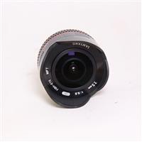 Used Samyang 7.5mm f/3.5 UMC Fisheye Micro Four Thirds Lens Black