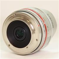 Used Samyang 7.5mm f/3.5 UMC Fisheye Micro Four Thirds Lens Silver
