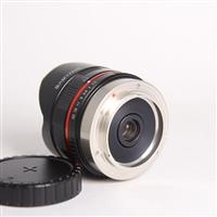 Used Samyang 8mm f/2.8 UMC Fisheye - Fujifilm X-Mount - Black