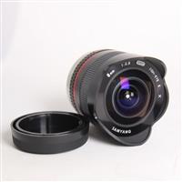Used Samyang 8mm f/2.8 Fisheye II Lens Fujifilm X