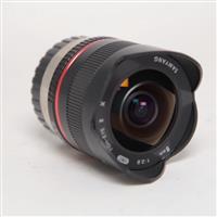 Used Samyang 8mm f/2.8 Fisheye II Lens Fujifilm X