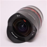 Used Samyang 8mm f/2.8 Fisheye II Lens Fujifilm X