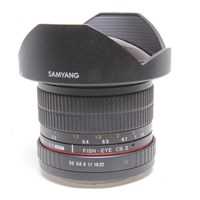 Used Samyang 8mm f/2.8  Fisheye II Black - Sony A
