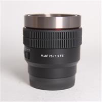 Used Samyang V-AF 75mm T1.9 Cine Lens for Sony