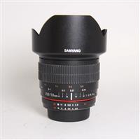 Used Samyang 10mm f2.8 ED AS NCS CS Ultra Wide Angle Lens Nikon F