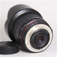 Used Samyang 10mm f2.8 ED AS NCS CS Ultra Wide Angle Lens Nikon F